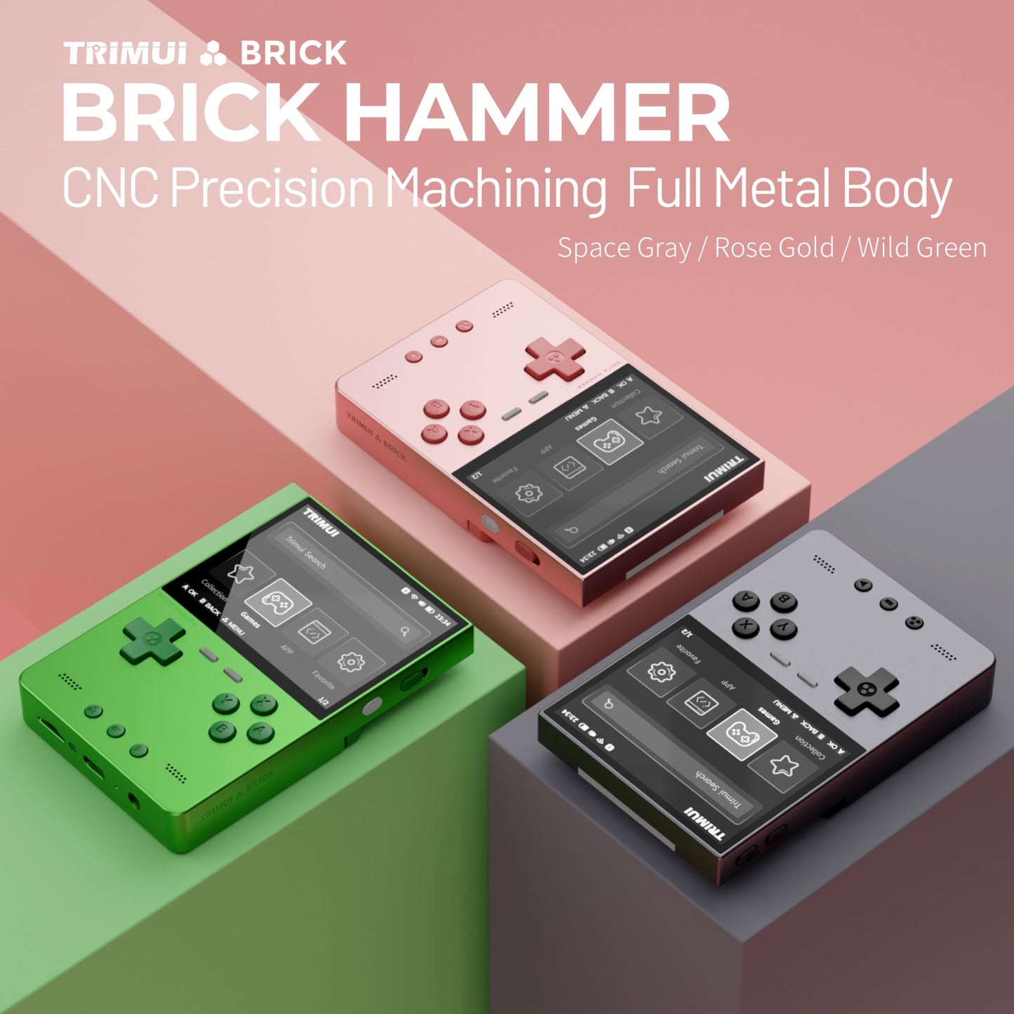 TRIMUI BRICK HAMMER Handheld Game Console