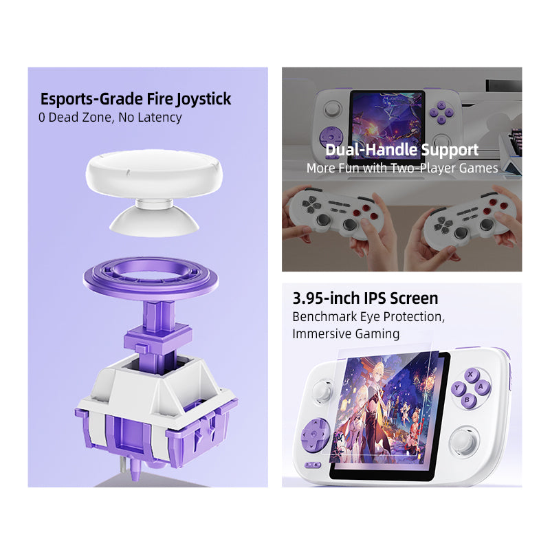 Pre-sale GAMEMT E3 Vigor 3.95-inch IPS Screen 8-CORE ARM CORTEX-A7 Handheld Game Console