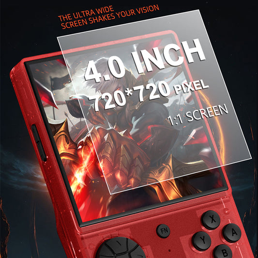 ROYIBEILA R36B MAX 4.0-inch 720*720 IPS Screen Retro Handheld Game Console