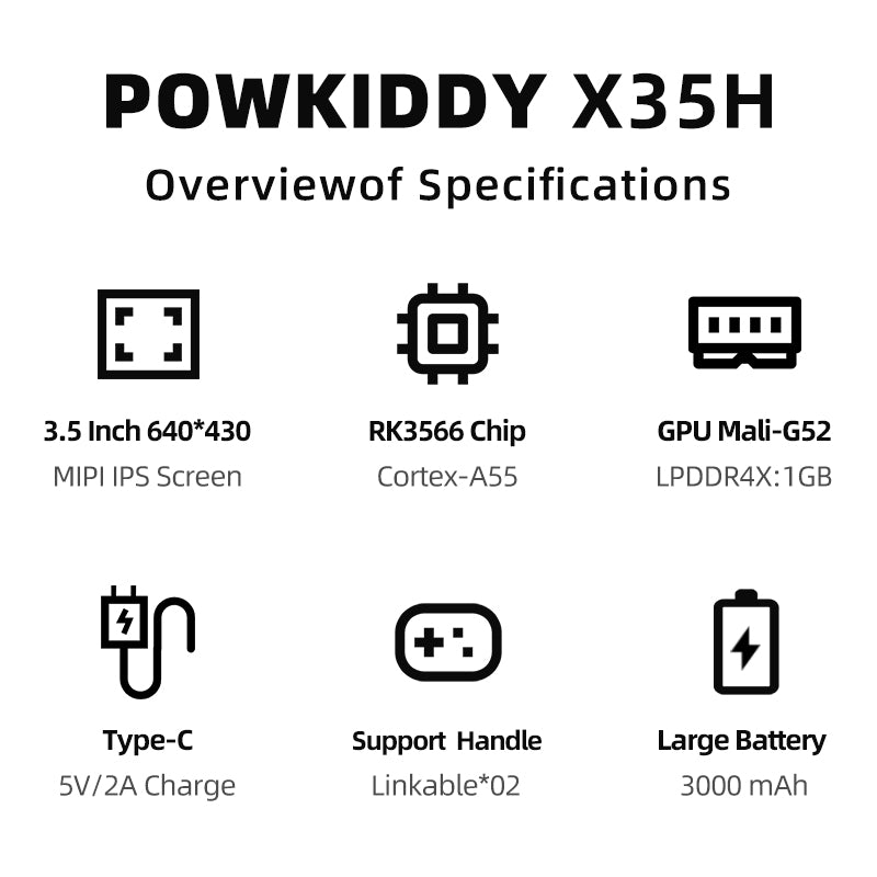 X35H Handheld Game Console