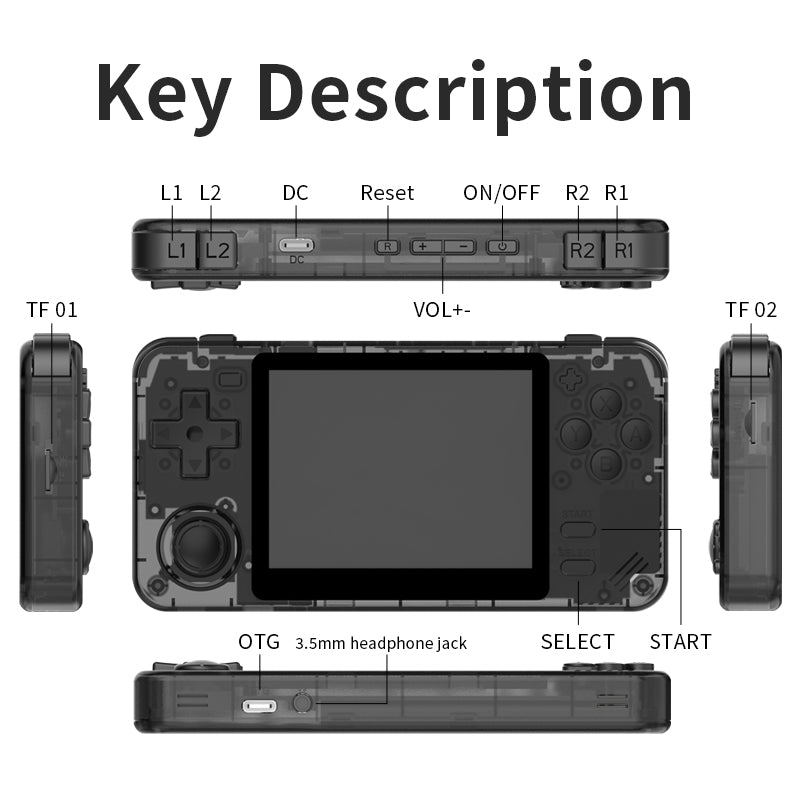RGB10X Handheld Game Console