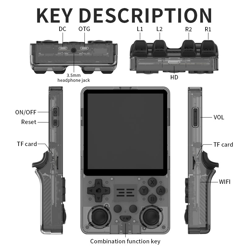 RGB20SX Handheld Game Console