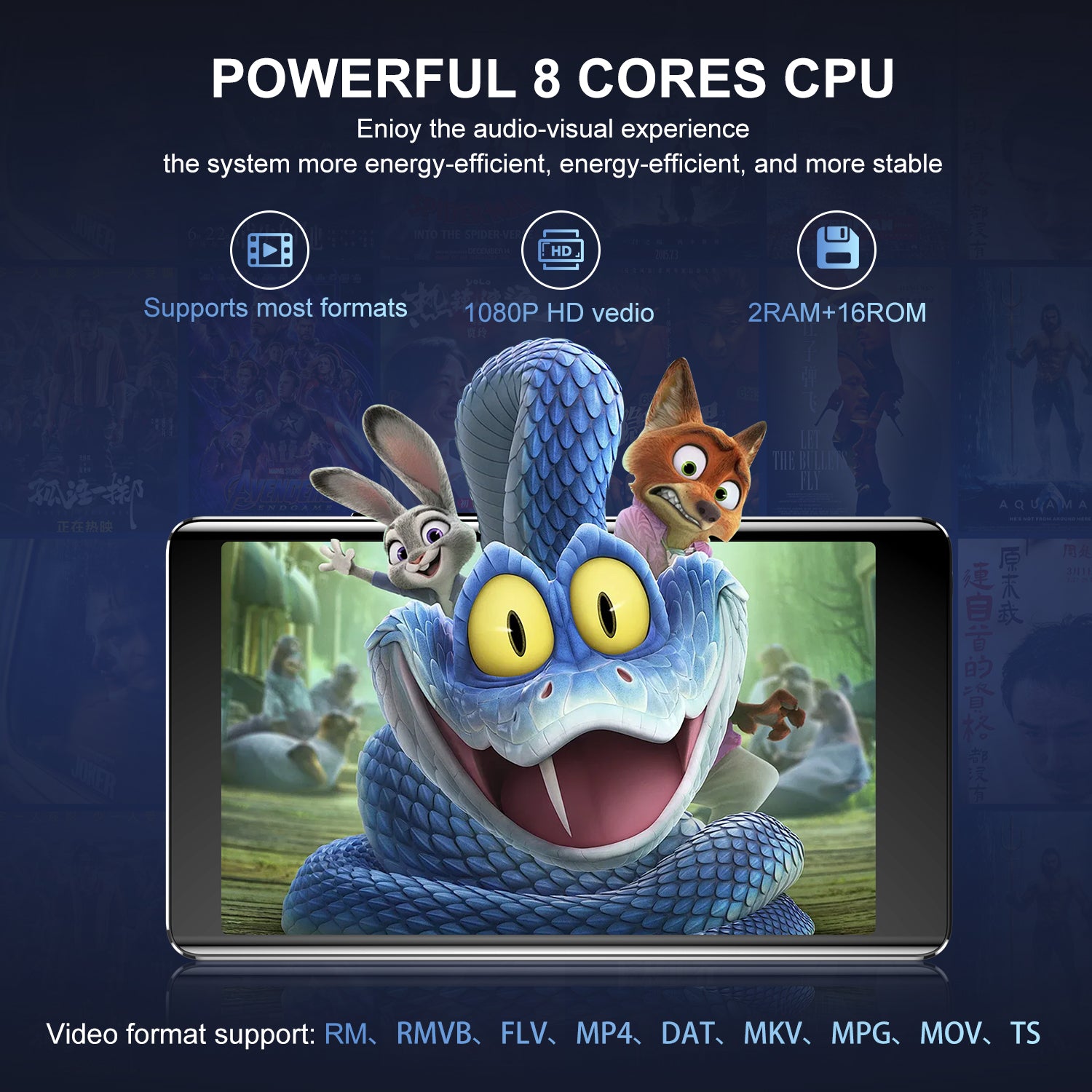 ROYIBEILA M9 MP3/MP4 Digital Player - Royibeila Official Store