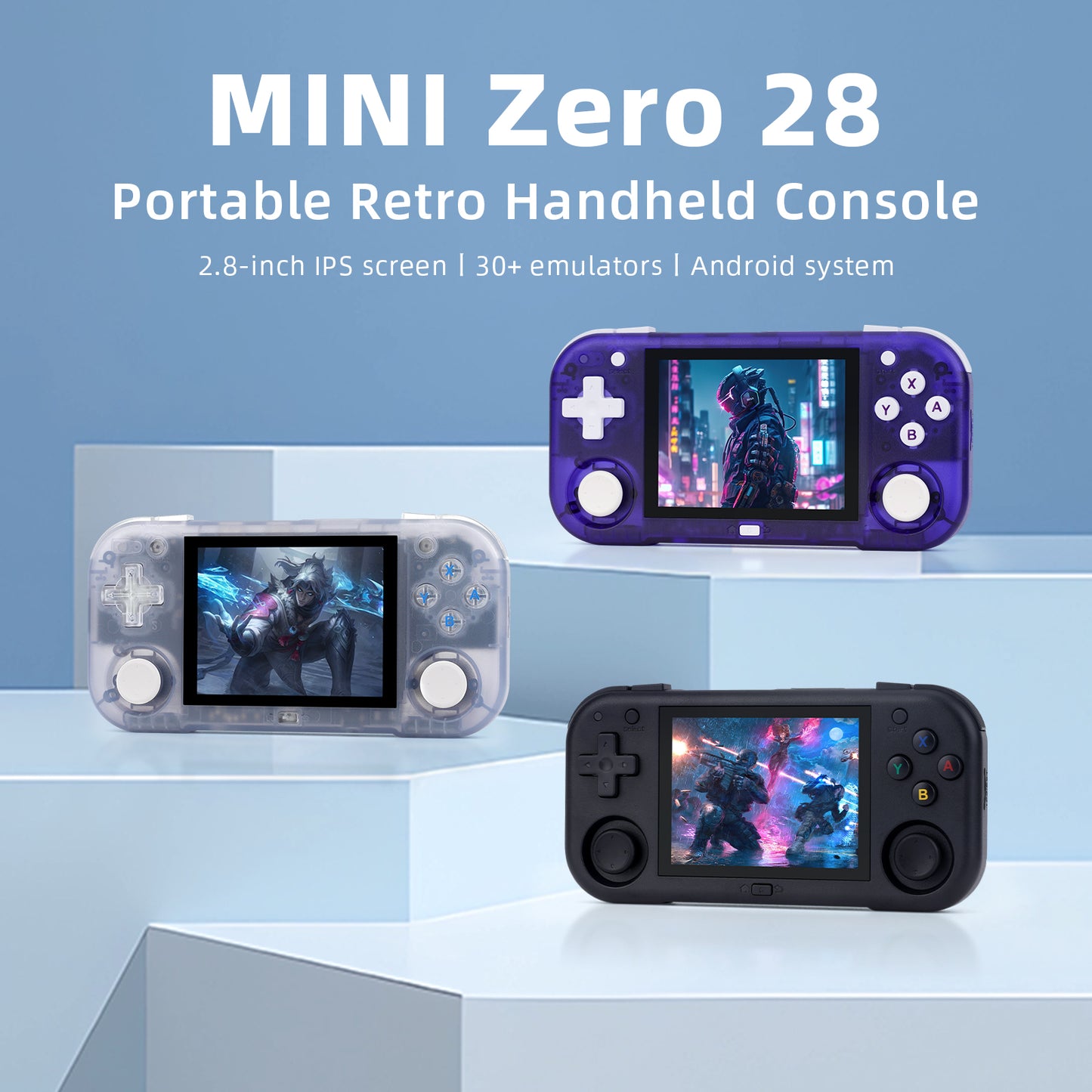 MINI Zero 28 V2 Handheld Game Console