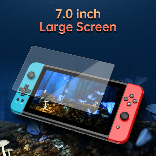 POWKIDDY X70 7-inch IPS Screen Retro Handheld Game Console Great value children's gifts