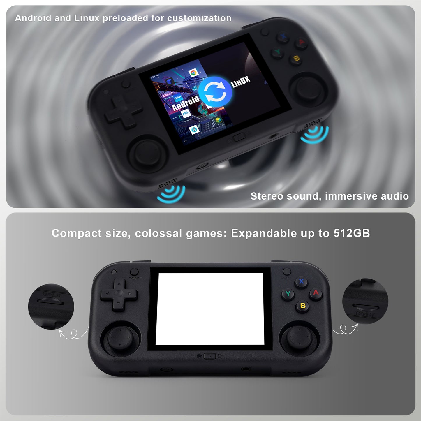 MINI Zero 28 V2 Handheld Game Console