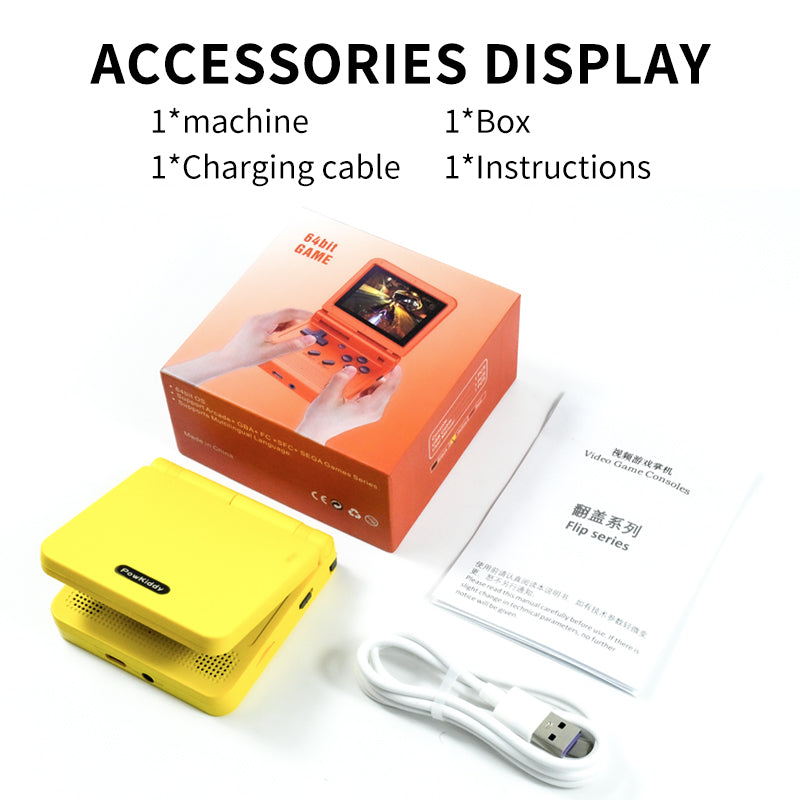 V90 Handheld Game Console