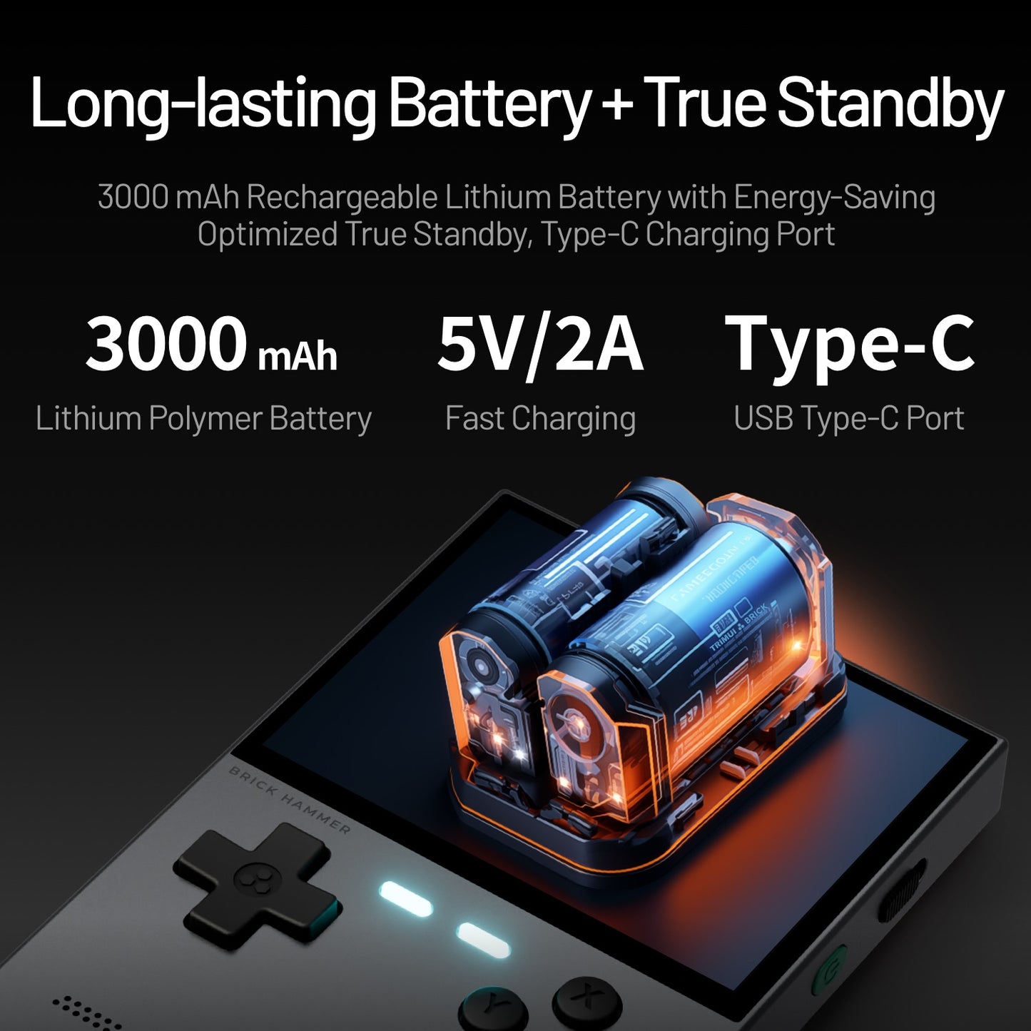 TRIMUI BRICK HAMMER Handheld Game Console