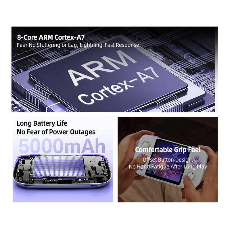 Pre-sale GAMEMT E3 Vigor 3.95-inch IPS Screen 8-CORE ARM CORTEX-A7 Handheld Game Console