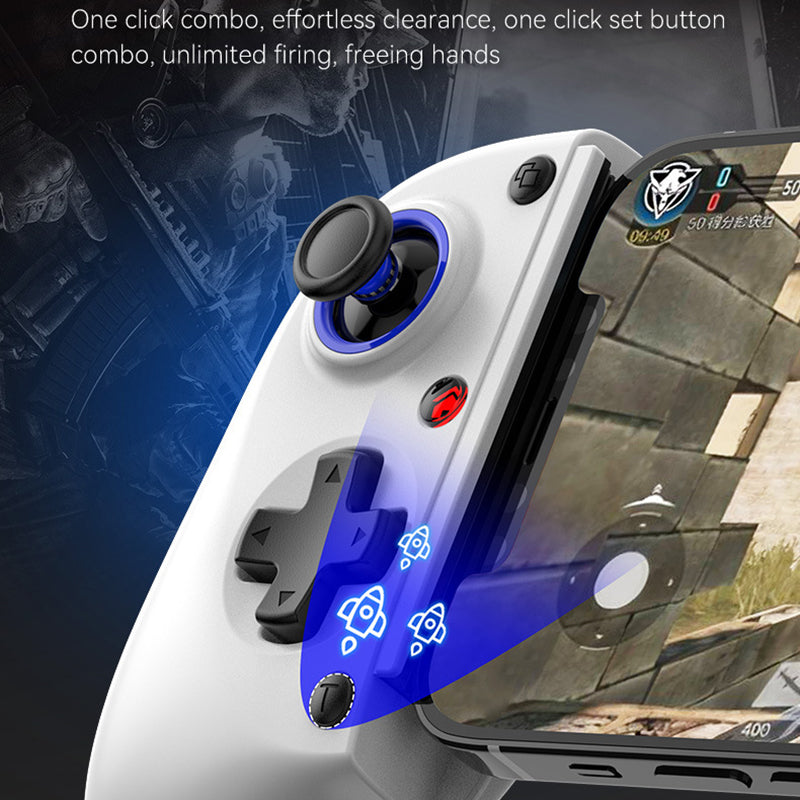 D11/D11S stretch game streaming handle wireless Hall trigger macro back key Switch/Android/IOS/PC handheld controller