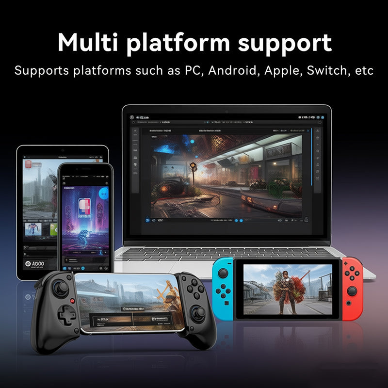 D11/D11S stretch game streaming handle wireless Hall trigger macro back key Switch/Android/IOS/PC handheld controller