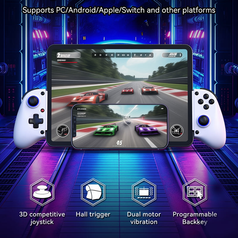 D11/D11S stretch game streaming handle wireless Hall trigger macro back key Switch/Android/IOS/PC handheld controller