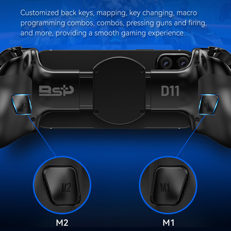 D11/D11S stretch game streaming handle wireless Hall trigger macro back key Switch/Android/IOS/PC handheld controller