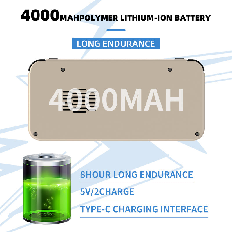 POWKIDDY RGB10 MAX3 PRO Stereo High-Performance Chip Linux Retro Handheld Game Console