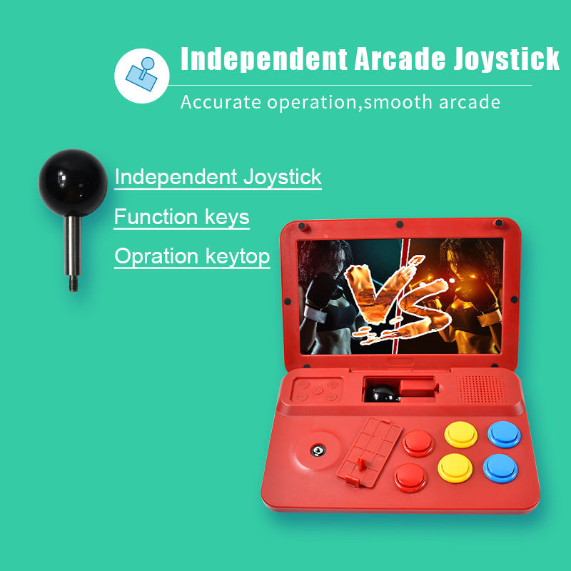 POWKIDDY A13 Foldable Arcade Game Console with 10-inch Large Screen - Royibeila Official Store