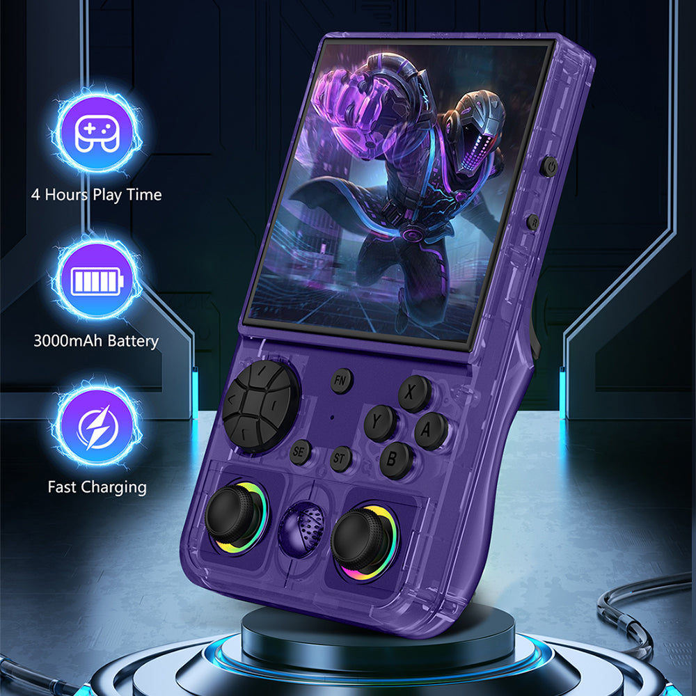ROYIBEILA R36B MAX 4.0-inch 720*720 IPS Screen Retro Handheld Game Console