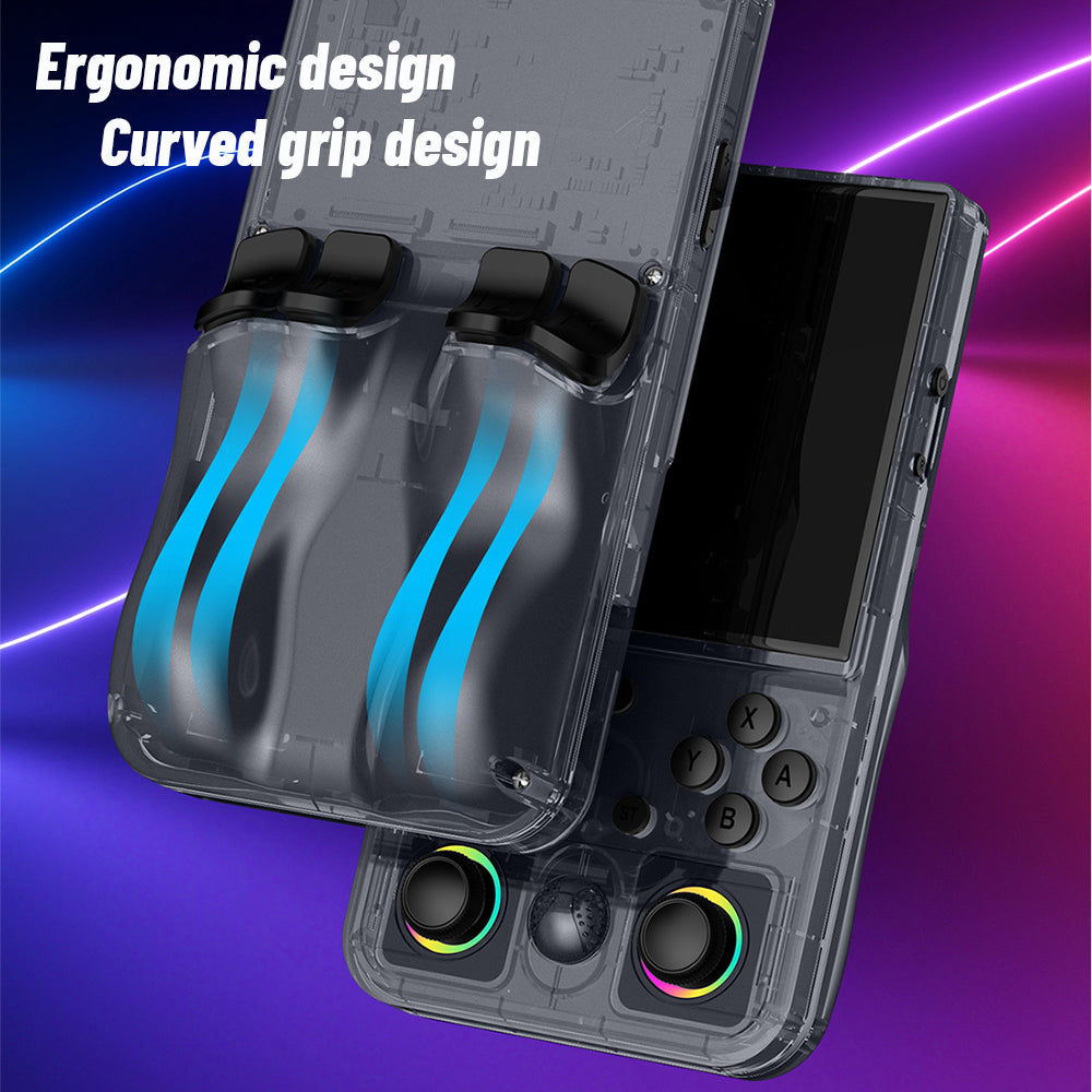 ROYIBEILA R36B MAX 4.0-inch 720*720 IPS Screen Retro Handheld Game Console