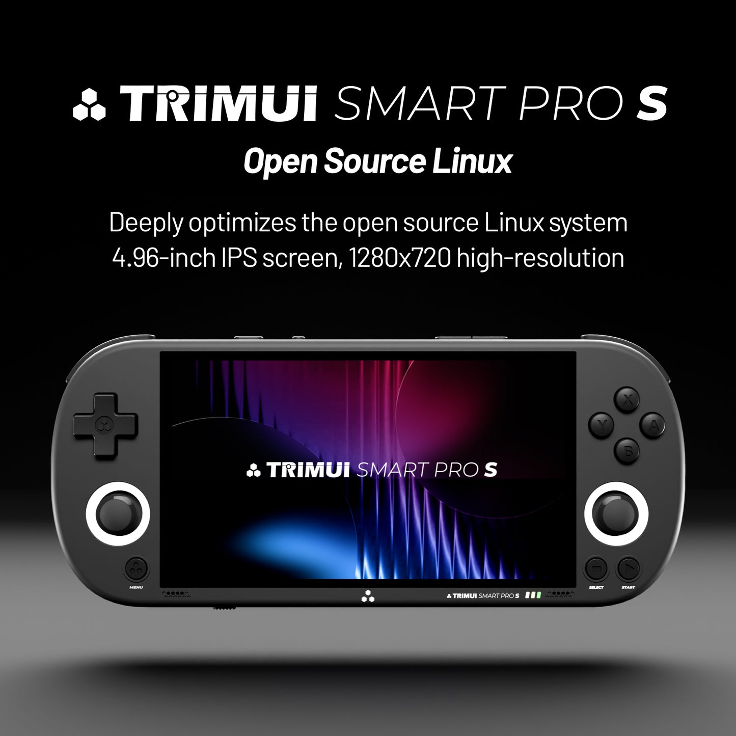 Trimui smart Pro s Handheld Game Console Allwinner A523 4.96-inch IPS Screen - Royibeila Official Store