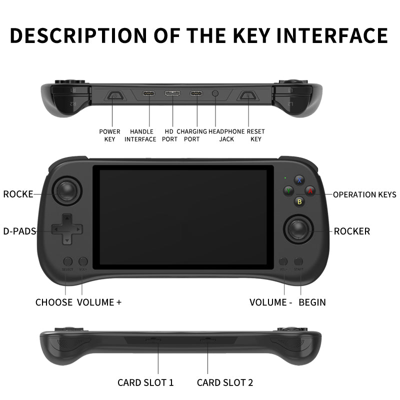 X55 Handheld Game Console