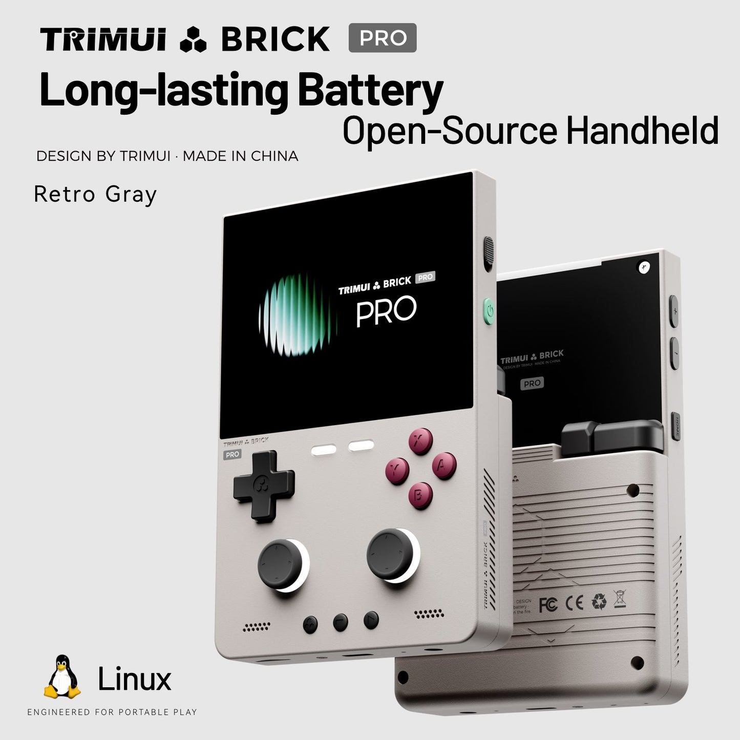 TRIMUI BRICK PRO Handheld Game Console