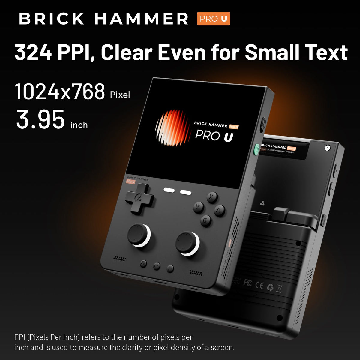 Trimui Brick Hammer Pro U Android Handheld Game Console