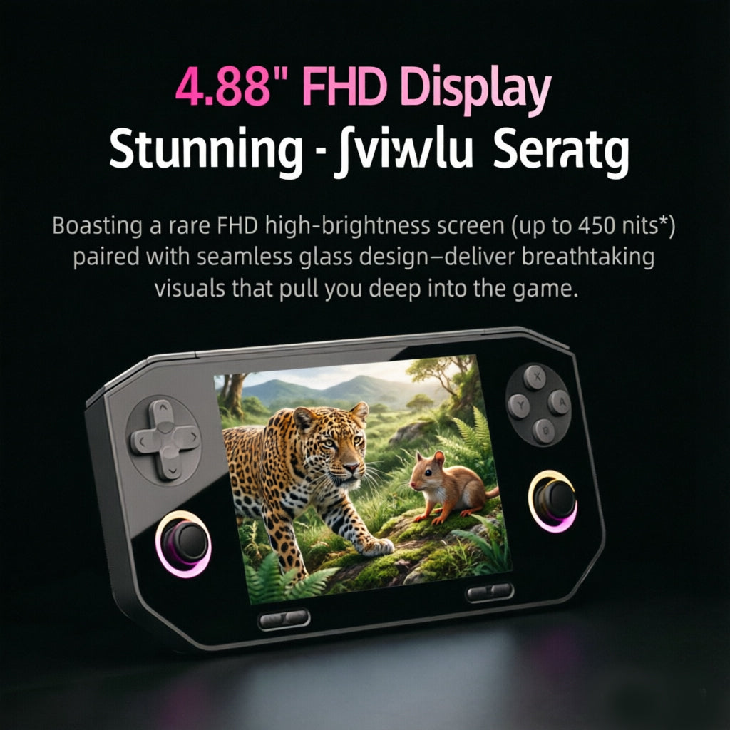 GAMEMT EX8 4.88-inch G99 Android Handheld Game Console