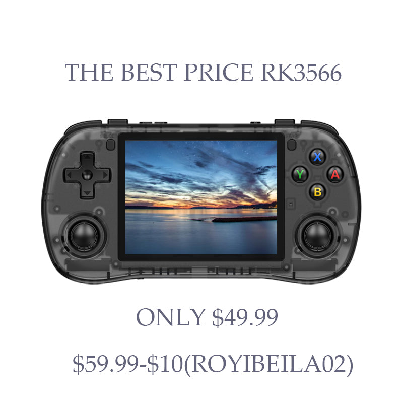 POWKIDDY X35H 3.5-inch RK3566 Powkiddyos Retro Handheld Game Console